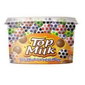 Bolinhas de chocolate Top Milk 360g.