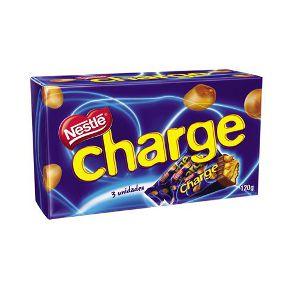 Chocolate Charge Nestlé 120g. (3 unid.)