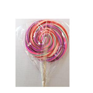 Pirulito colorido carrossel 8cm diâmetro (pacote c/ 15)