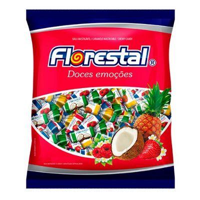 Bala mastigável sortida Florestal 600g.