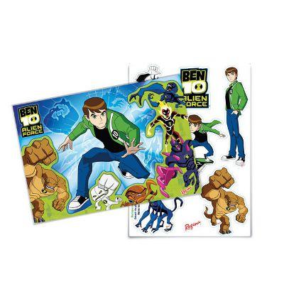 Painel decorativo Ben 10 Força Alienígena Regina