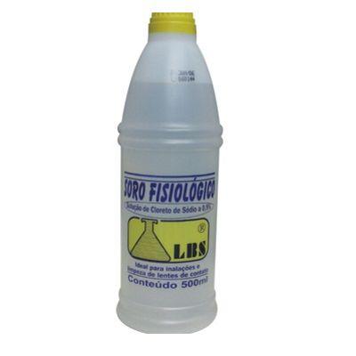 Soro fisiológico a 0,9% 500ml. (marcas diversas)