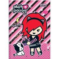 Agenda escolar 2012 Plush Poison Tilibra