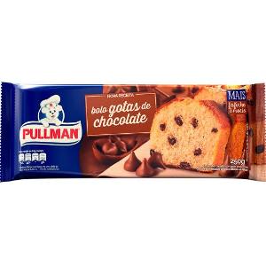 Bolo com gotas de chocolate Pullman 250g.