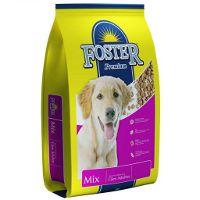 Ração Foster premium mix adultos 8kg.