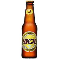 Cerveja Skol long neck 250ml.