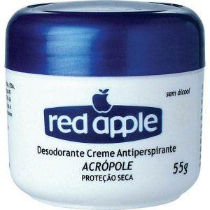 Desodorante creme Acrópole Red Apple 55g.