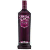 Vodka Caipiroska Smirnoff frutas vermelhas 998ml.