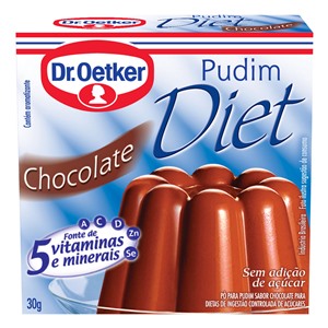 Pudim diet chocolate Oetker 30g