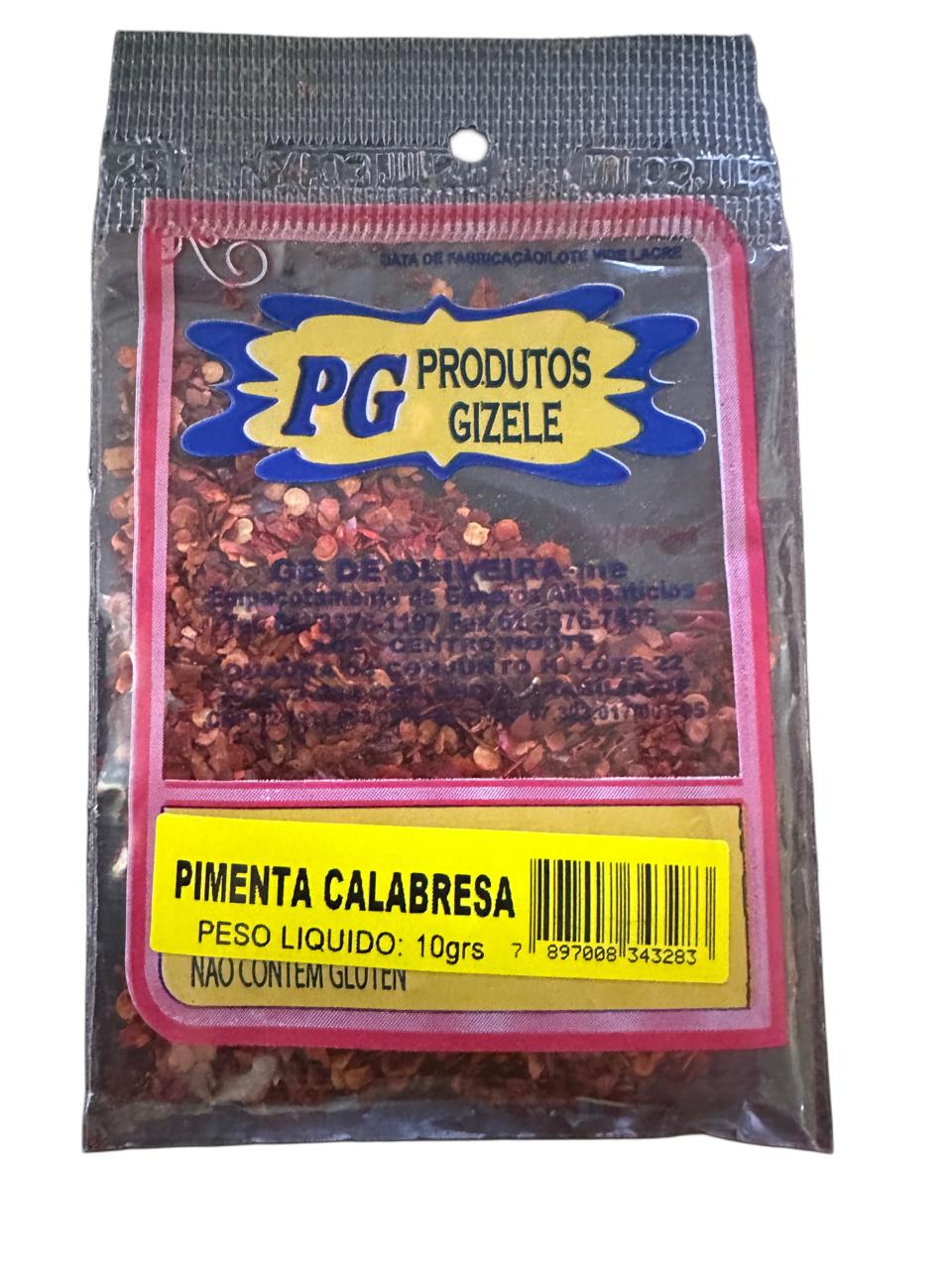 Pimenta calabresa Gizele  20gr