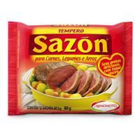 Tempero em pó carne / legumes / arroz Sazón 60g.