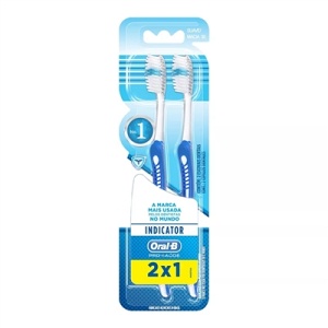 Escova dental Oral B Indicator 2x1