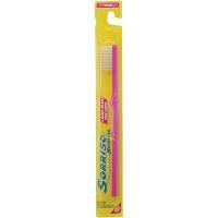 Escova dental Sorriso standard média com limpador de língua Sorriso