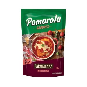 Molho de tomate sabor parmegiana Pomarola sachê 300g