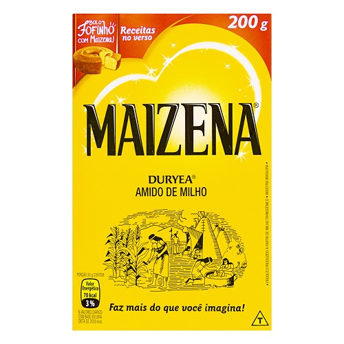 Amido de milho Maizena 200g