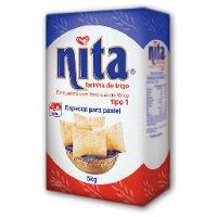 Farinha de trigo Nita especial para massa de pastéis 5kg.