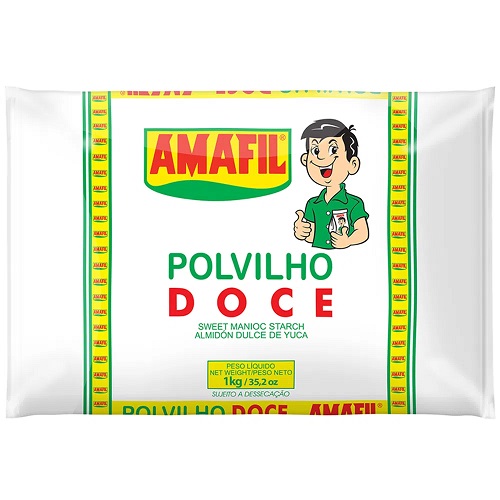 Polvilho doce Pacote Amafil 1 kg