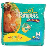 Fralda Pampers Total Confort M 24x1