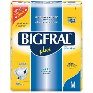 Fralda uso adulto Big Fral Plus M 9x1