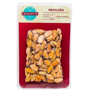 Mexilhão descascado congelado Frescatto 400g Mexilhão descascado congelado Frescatto 400g