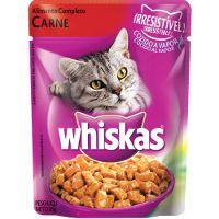 Alimento Whiskas carne sachê 85g.