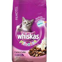 Ração para gatos Whiskas filhotes carne e leite 2,7kg.