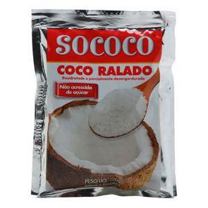 Coco ralado tradicional Sococo 100g.