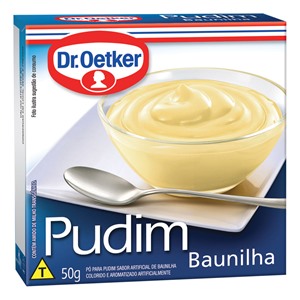 Pudim de baunilha Dr. Oetker 50g.