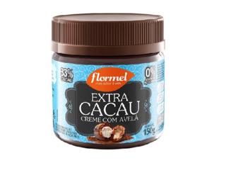 Creme com avelã extra cacau Flormel 150g.