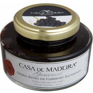 Geléia Gourmet extra de uva cabernet sauvignon Casa de Madeira 250g.