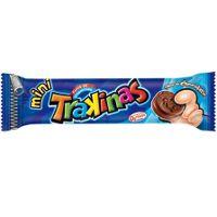 Biscoito mini Trakinas chocolate 25g.