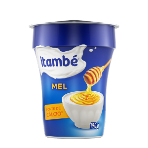 Iogurte sabor mel Itambé 170g.