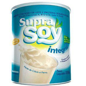 Alimento em pó integral Supra Soy 350g.