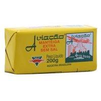 Manteiga sem sal Aviação tablete 200g.