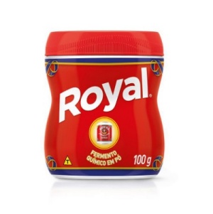 Fermento em pó Royal 100g.