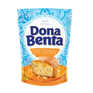 Mistura para bolo laranja Dona Benta 450g