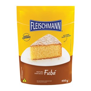 Mistura para bolo de fubá Fleischmann 450g.