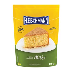 Mistura para bolo de milho Fleischmann 450g.