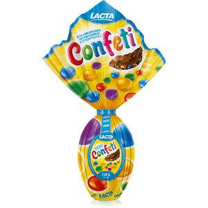 Ovo de Páscoa Lacta Confeti n.15 220g.