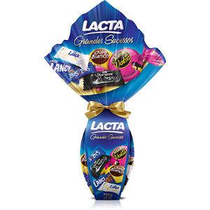 Ovo de Páscoa Lacta Grandes Sucessos  743g.