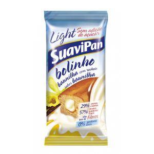 Bolinho light Suavipan baunilha com recheio de baunilha 40g.