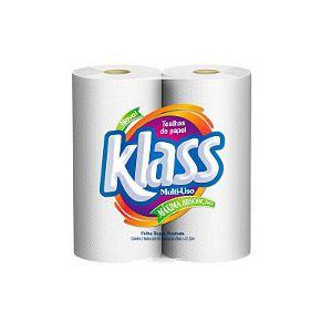 Papel toalha Klass 2 rolos