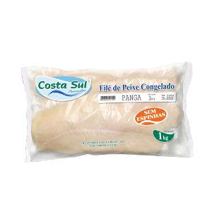 Filé de panga congelado Costa Sul 800g