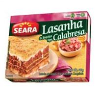 Lasanha Calabresa Seara 600g.