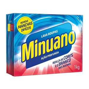 Sabão em pó Minuano ação profunda 1kg