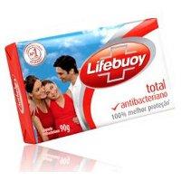 Sabonete antibacteriano Lifebuoy Total 90g.