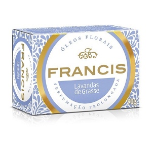 Sabonete Francis Lavanda ambar 90g. Sabonete Francis Lavanda ambar 90g.