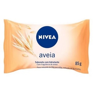 Sabonete hidratante Nivea aveia 85g.