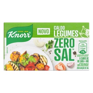 Caldo de legumes Zero Sal Knorr 48g