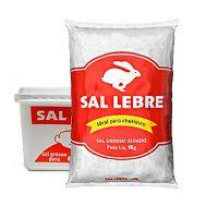 Sal grosso marinho p/ churrasco Lebre 1kg.